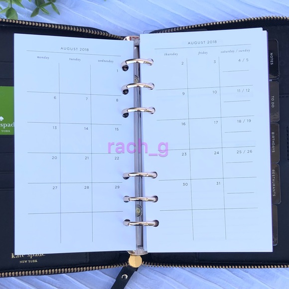 Kate Spade 2️⃣0️⃣1️⃣9️⃣ Planner - Picture 4 of 8